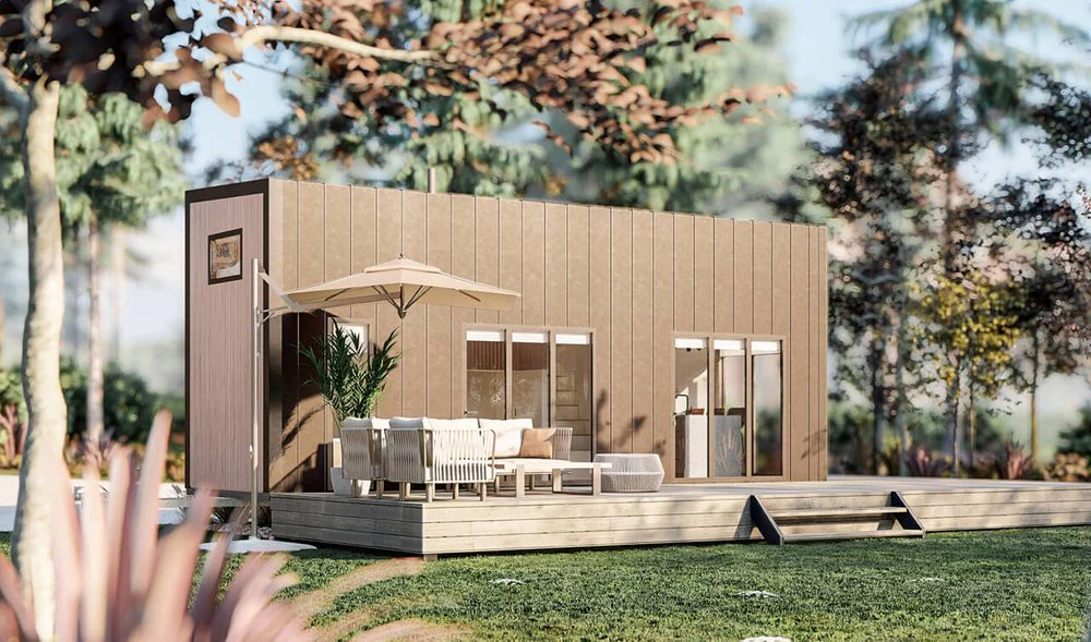 Modernes Wohnmodul Ansicht 2