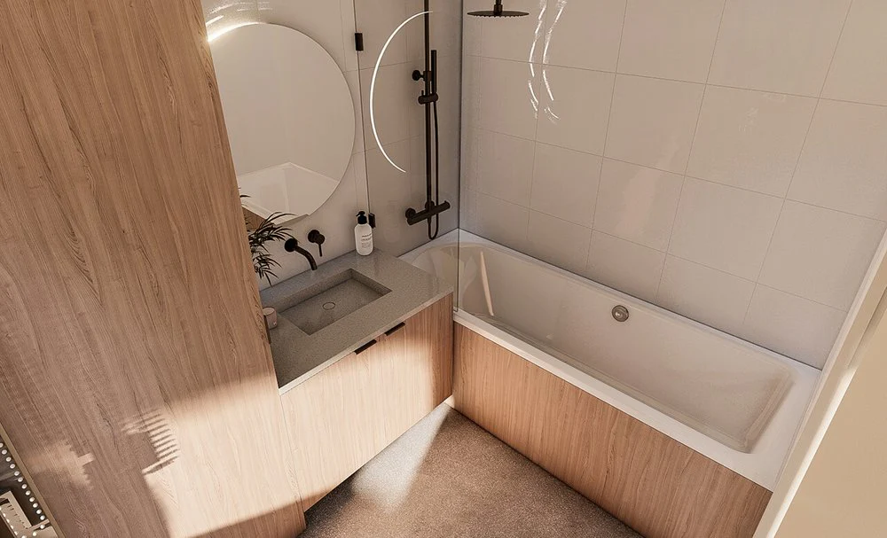 Modernes Wohnmodul Schlafzimmer