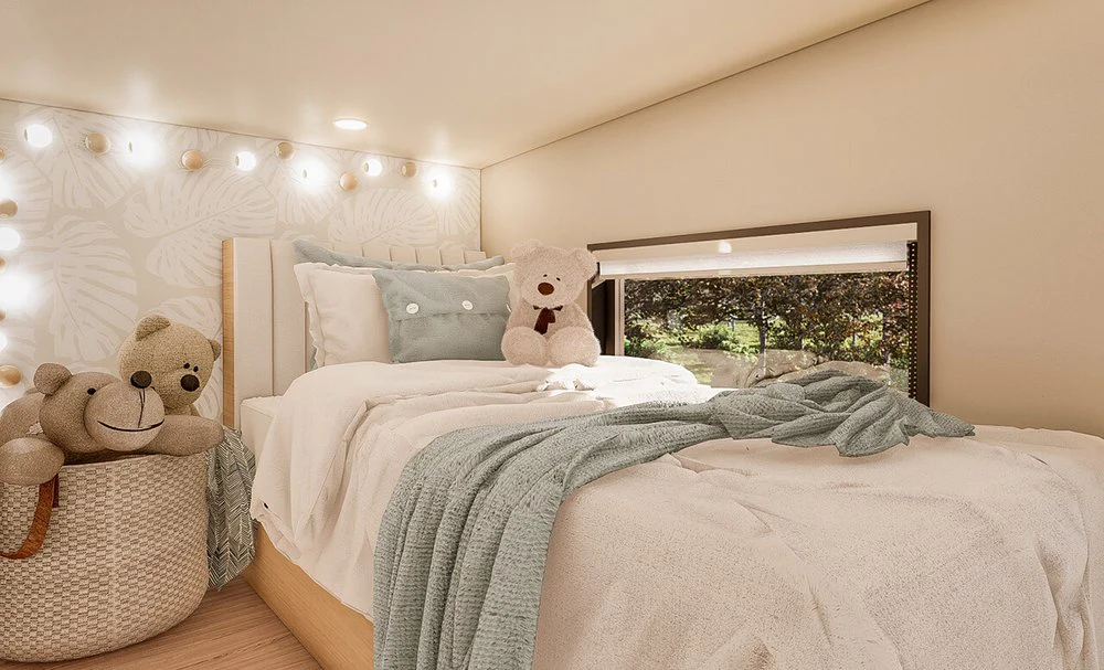 Modernes Wohnmodul Schlafzimmer