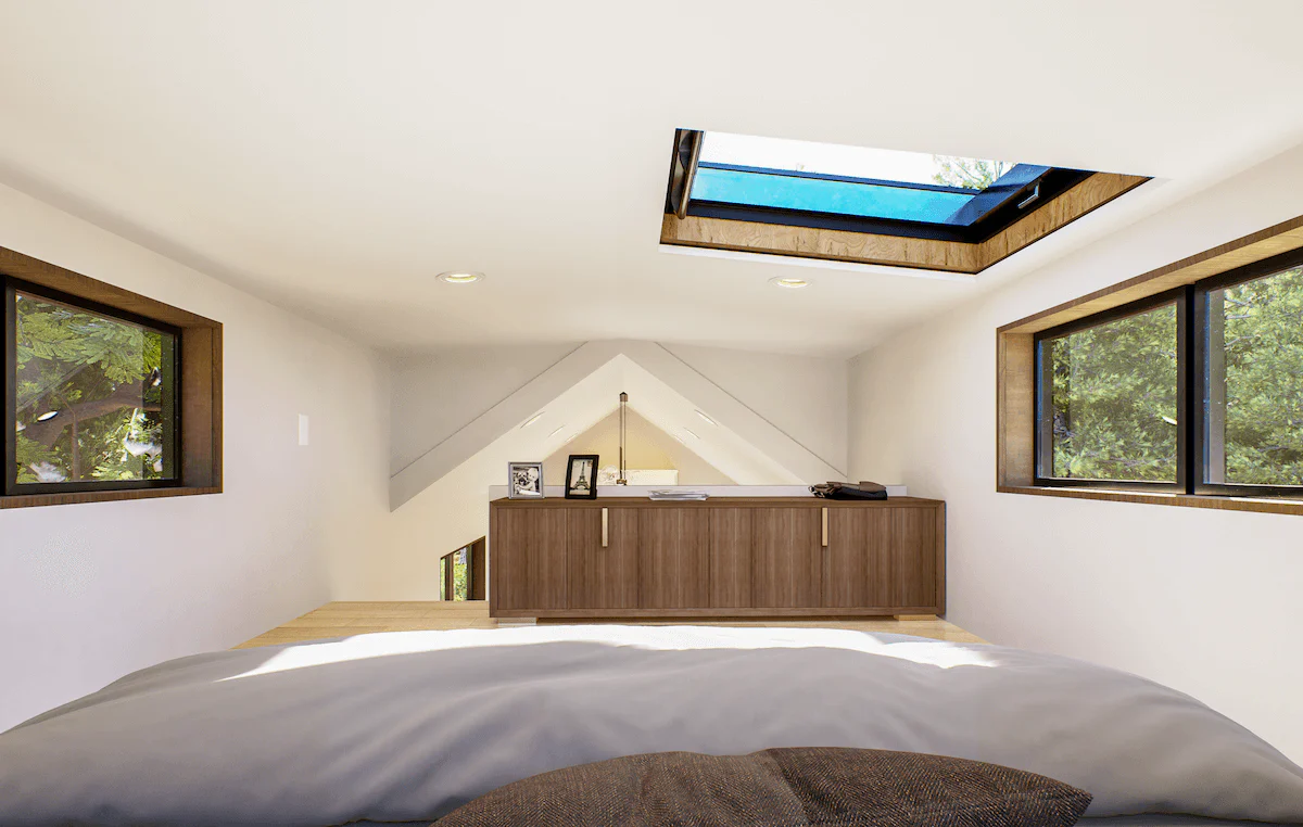 Mobile Holzkabine Loft 2