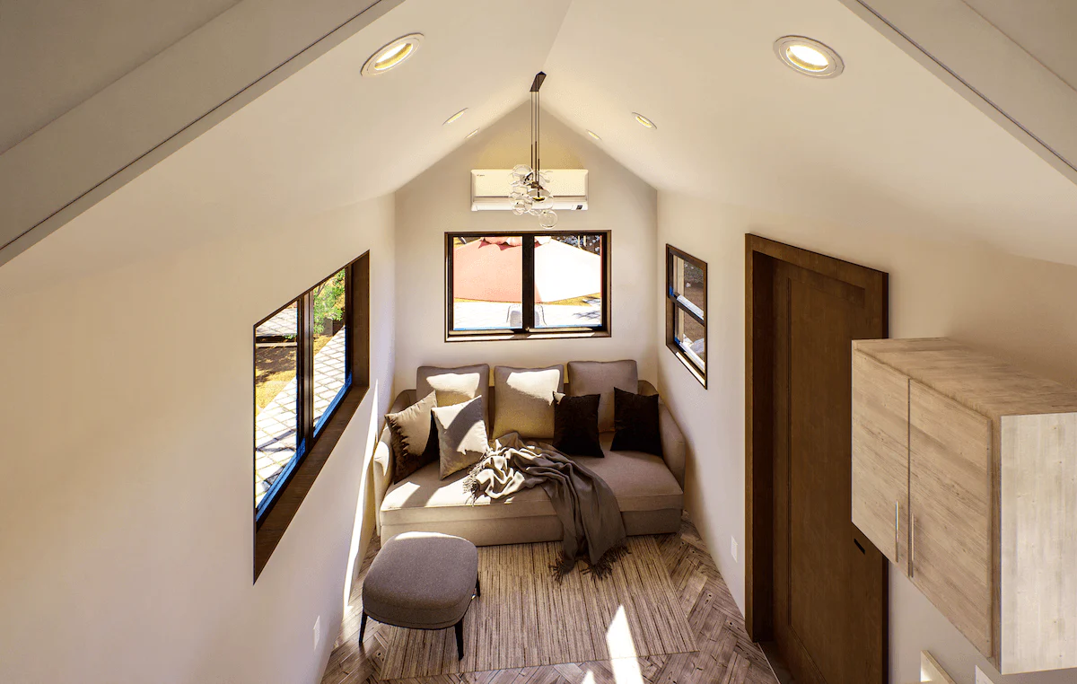 Mobile Holzkabine Loft 3